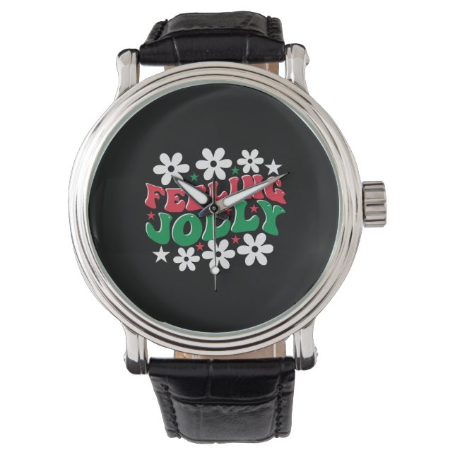 Xmas Gift Feeling Jolly Watch (Front)