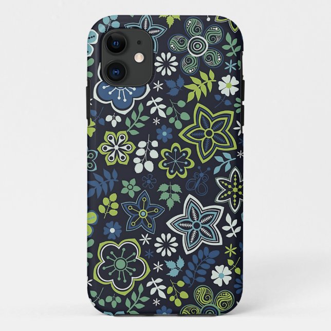 Xmas Gift Floral 3D Wall Art Case-Mate iPhone Case (Back)