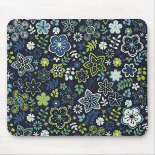 Xmas Gift Floral 3D Wall Art Mouse Mat