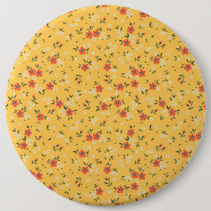 Xmas Gift Floral And Hardy 6 Cm Round Badge