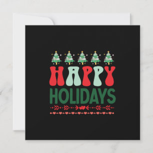 Xmas Gift Happy Holidays Invitation