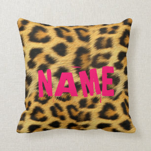 Xmas gift ideas teen girls, animal print accessory cushion