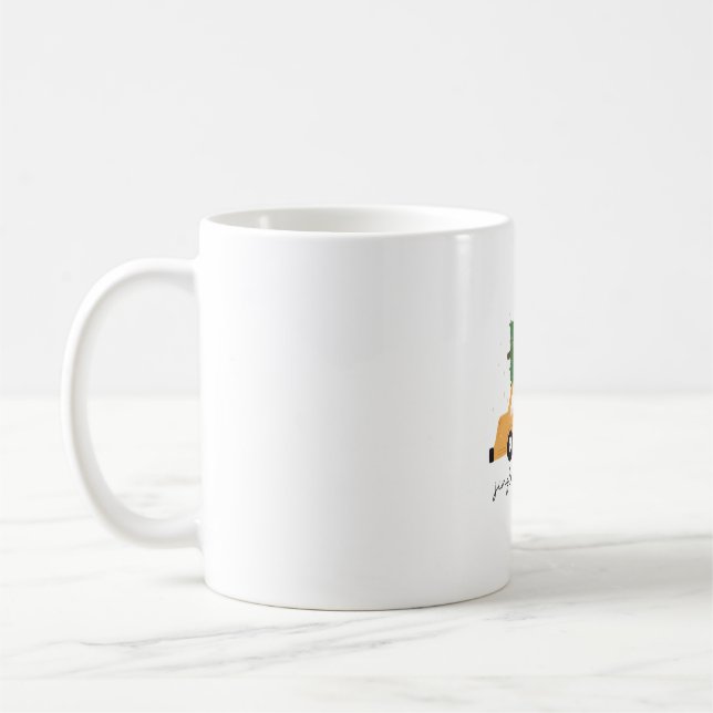 Xmas Gift Jingle All The Way Coffee Mug (Left)
