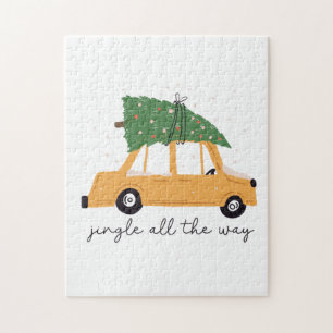 Xmas Gift Jingle All The Way Jigsaw Puzzle