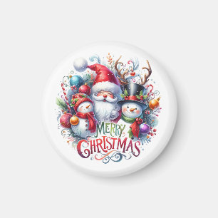 Xmas Gift Merry Christmas Magnet