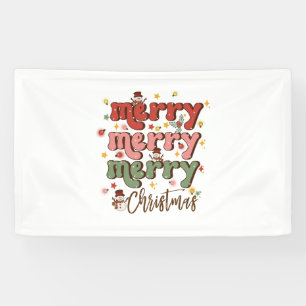 Xmas Gift Merry Merry Christmas Banner