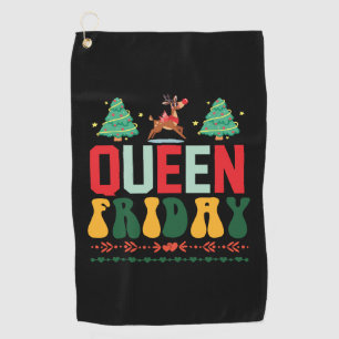 Xmas Gift Queen Friday Golf Towel