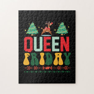 Xmas Gift Queen Friday Jigsaw Puzzle