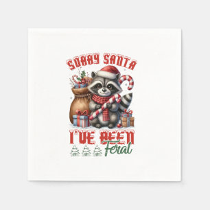Xmas Gift Sorry Santa Napkin