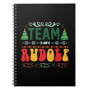 Xmas Gift Team Rudolf Notebook
