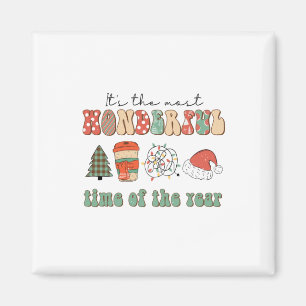 Xmas Gift The Most Wonderful Time Of The Year Magnet