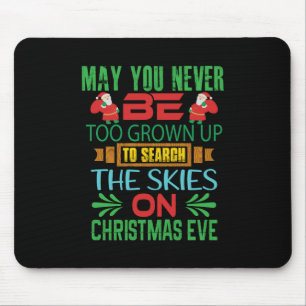 Xmas Gift The Skies On Christmas Eve Mouse Mat