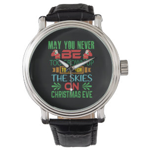 Xmas Gift The Skies On Christmas Eve Watch