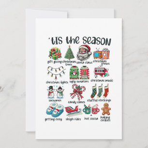 Xmas Gift Tis The Season Invitation
