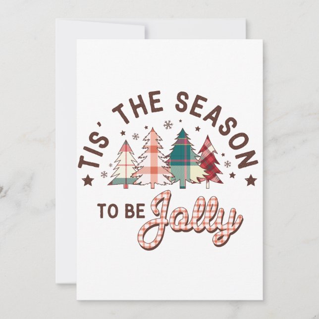 Xmas Gift Tis The Season Invitation (Front)