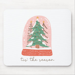 Xmas Gift Tree Tis The Season Mouse Mat