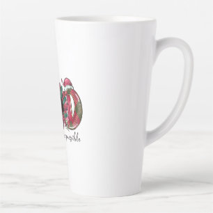 Xmas Gift With God All Things Are Possible Latte Mug