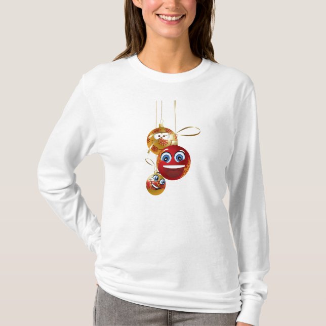 Xmas Globes T-Shirt (Front)