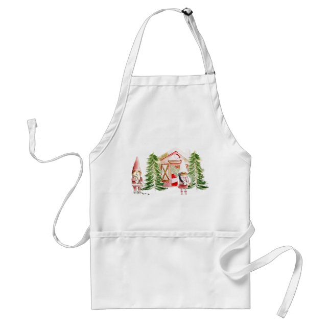 XMAS Gnome Design 1  Standard Apron (Front)