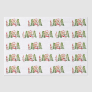 XMAS Gnome Design 5   Tissue Paper