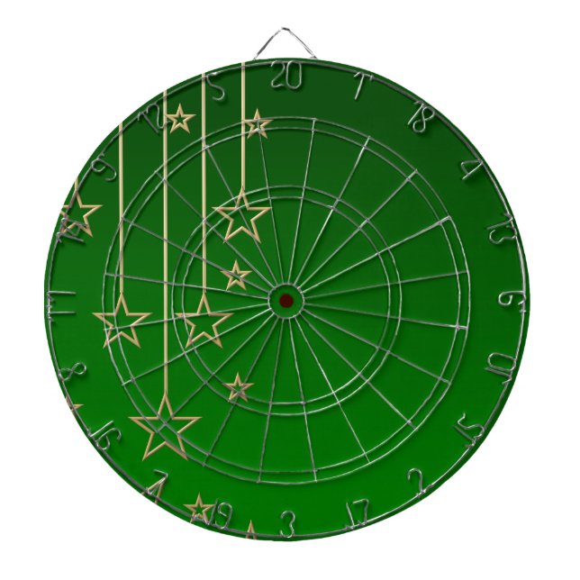 Xmas green dartboard (Front)