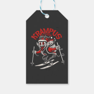 Xmas Gruss Vom Krampus Christmas Devil Gift Tags