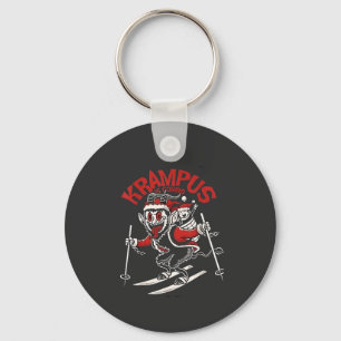 Xmas Gruss Vom Krampus Christmas Devil Key Ring