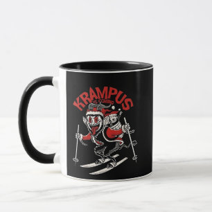 Xmas Gruss Vom Krampus Christmas Devil Mug
