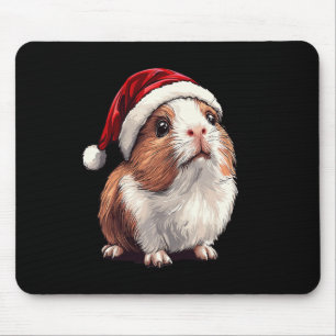 Xmas Guinea Pig Lovers Christmas Pajama Guinea Pig Mouse Mat