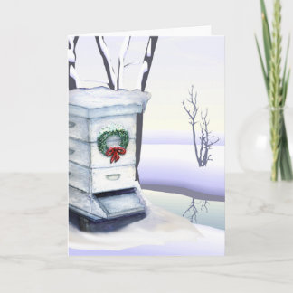 xmas hive holiday card