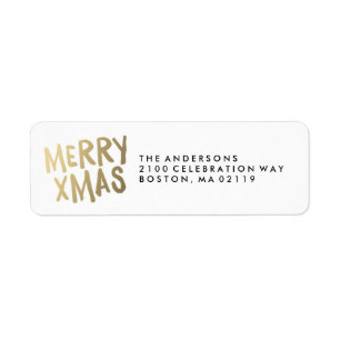 Xmas   Holiday Address Labels