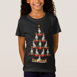 Xmas Holiday Funny Santa Brittany Spaniel Dog Chri T-Shirt