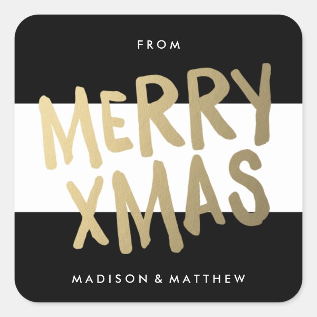 Xmas | Holiday Gift Labels (Front)