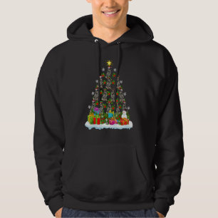 Xmas Holiday Santa Australian Cattle Dog Christmas Hoodie