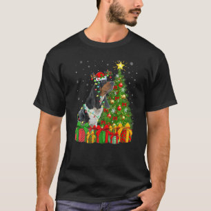Xmas Holiday Santa Rhodesian Ridgeback Dog Christm T-Shirt