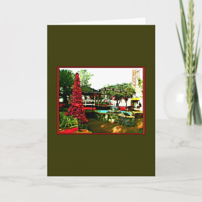 Xmas in Florida The MUSEUM jGibney Holiday Card (Front)