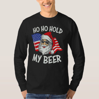 Xmas In July Santa Ho Ho 4th Christmas Cute Graph T-Shirt