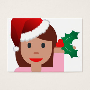 xmas information girl emoji
