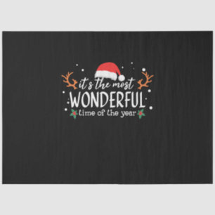 Xmas It Is The Most Wonderful Time Tissue Paper