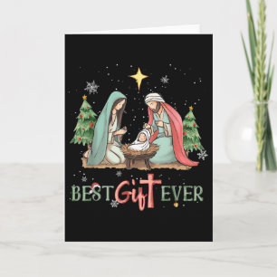 Xmas Jesus Christian Xmas Funny Gift Merry Christm Card