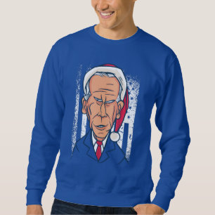 xmas joe biden santa claus sweatshirt