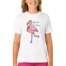 Xmas Kids, Christmas Holiday Cute Flamingo Toddler
