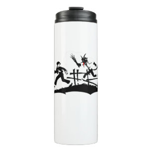xmas krampus thermal tumbler