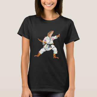 Xmas Leopard Gecko Christmas Lights T-Shirt