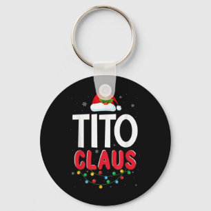 Xmas Light Tito Santa Claus Christmas Matching Cos Key Ring