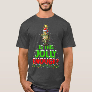 Xmas Lighting Is This Jolly Enough Crappie Christm T-Shirt