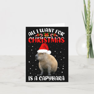 Xmas Lighting Santa All I Want For Christmas Is A Card