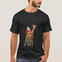Xmas Lighting Santa Riding Giraffe Christmas V Nec