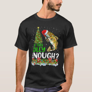 Xmas Lighting Tree Is This Jolly Enough Cod Fish C T-Shirt