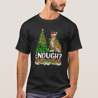 Xmas Lighting Tree Is This Jolly Enough Jaguar Chr T-Shirt